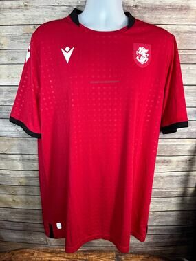 Macron Wales Red Home Rugby Jersey Shirt 3XL Performance System